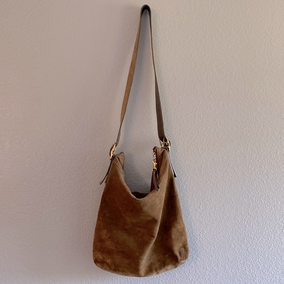 Coach Handbags - Vintage Coach Suede Bucket Bag